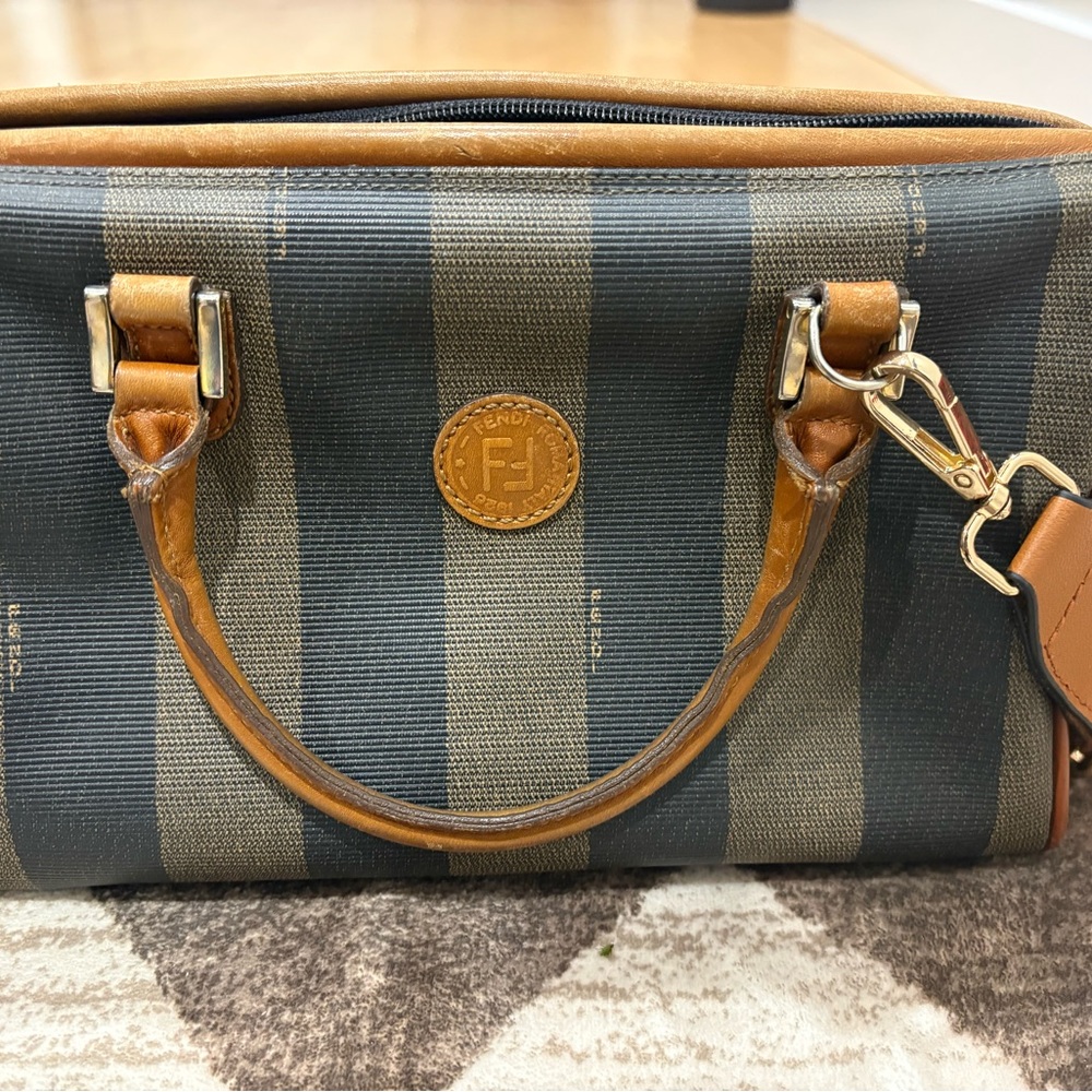 AUTHENTIC FENDI VINTAGE BOSTON BAG